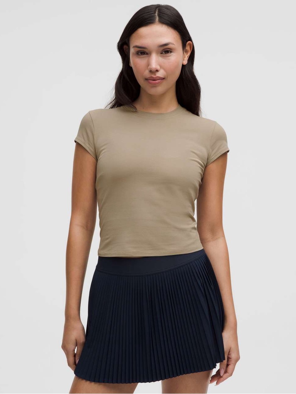Lululemon Organic Cotton-Blend Baby Tee
